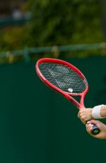 EUGENIE BOUCAHRD at Wimbledon Tennis Championships in London 07/02/2019