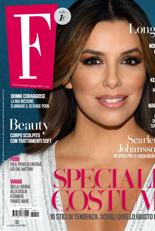 EVA LONGORIA in F Magazine, June 2019