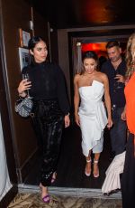 EVA LONGORIA Out for Dinner in Miami 07/19/2019