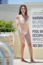 FARRAH ABRAHAM in Bikini at a Pool in Los Angeles 07/19/2019