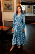 FELICITY JONES at #movinglove Dinner Hosted by Felicity Jones in London 07/15/2019