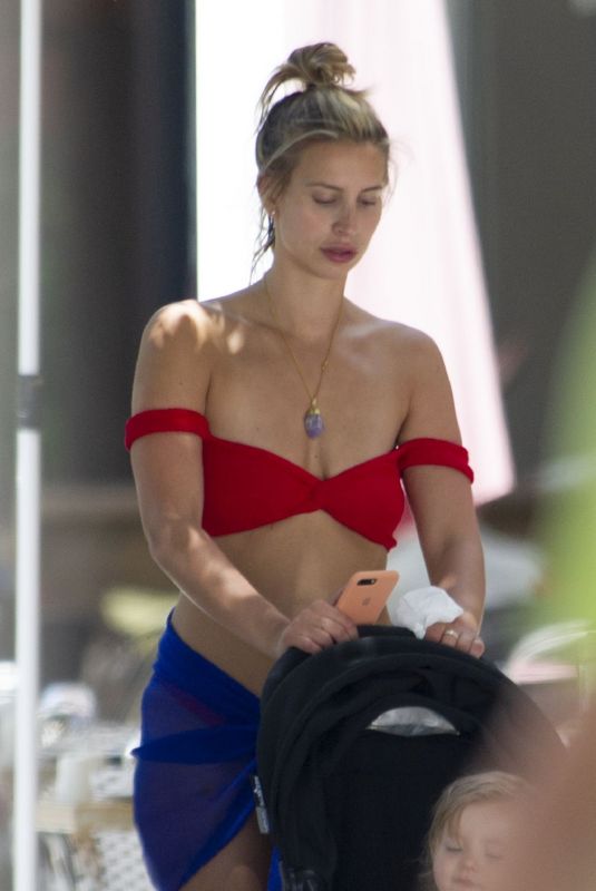 FERNE MCCANN Out on Vacation in Marbella 07/23/2019