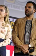 FLORENCE PUGH at Marvel Panel at Comic-con 2019 in San Diego 07/20/2019