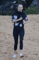 GEMMA WARD in Swimsuit on the Beach in Palm Beach 07/07/2019