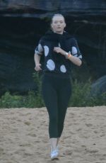 GEMMA WARD in Swimsuit on the Beach in Palm Beach 07/07/2019