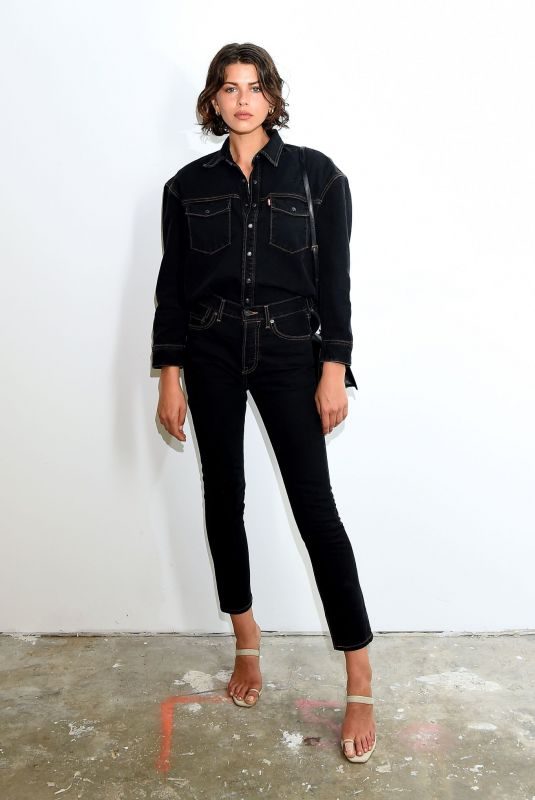GEORGIA FOWLER at Wardrobe.nyc Launch of Release 04 Denim & Levi’s Collaboration in New York 07/17/2019
