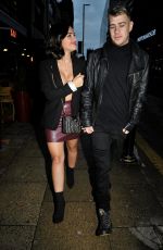 GEORGIA MAY FOOTE and Kris Evans Night Out in Manchester 07/19/2019
