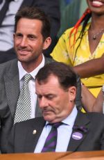 GEORGIE THOMPSON at Wimbledon 2019 Tennis Championships in London 07/06/2019