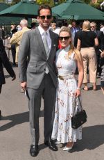 GEORGIE THOMPSON at Wimbledon 2019 Tennis Championships in London 07/06/2019
