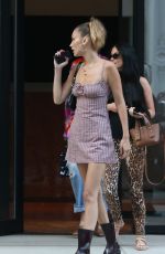 GIGI and BELLA HADID and KACEY MUSGRAVES Out for Dinner in New York 07/19/2019