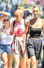 GIGI and BELLA HADID at Disneyland in Anaheim 07/06/2019