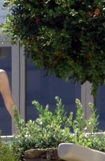 GIGI and BELLA HADID at Their Villa on Mykonos Island 07/28/2019