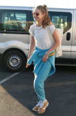 GIGI HADID Arrives at Airport in Mykonos 07/26/2019