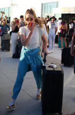 GIGI HADID Arrives at Airport in Mykonos 07/26/2019