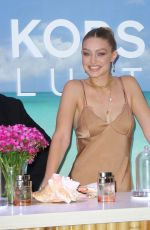 GIGI HADID at Michael Kors Wonderlust Fragrance Campaign Launch in New York 07/16/2019