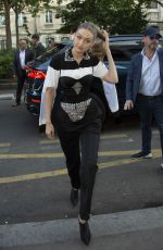GIGI HADID at Vogue Magazine Dinner in Paris 07/02/2019