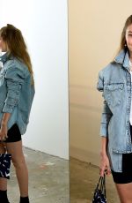 GIGI HADID at Wardrobe.nyc Launch of Release 04 Denim & Levi