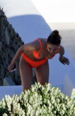 GIGI HADID in Bikini on Mykonos Island 07/27/2019