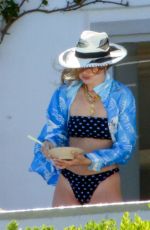 GIGI HADID in Bikini on Vacation in Mykonos 07/28/2019