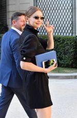 GIGI HADID Leaves Valentino Fashion Show in Paris 07/03/2019