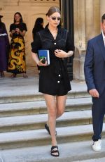 GIGI HADID Leaves Valentino Fashion Show in Paris 07/03/2019