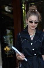 GIGI HADID Out and About in Paris 07/03/2019