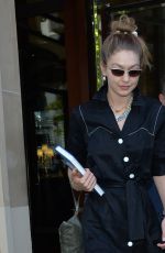 GIGI HADID Out and About in Paris 07/03/2019