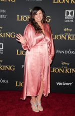 GINA CARANO at The Lion King Premiere in Hollywood 07/09/2019