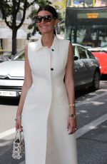 GIOVANNA BATTAGLIA ENGELBER Leaves Maison Dior Fall 2019 Show in Paris 07/01/2019