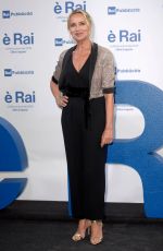 GLORIA GUIDA at RAI Pogramming Launch in Milan 07/09/2019