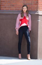 GRACE ELIZABETH at a Photoshoot in New York 07/16/2019