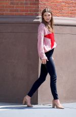 GRACE ELIZABETH at a Photoshoot in New York 07/16/2019