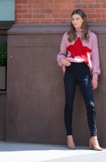 GRACE ELIZABETH at a Photoshoot in New York 07/16/2019