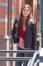 GRACE ELIZABETH at a Photoshoot in New York 07/16/2019