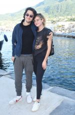 GRACE VAN PATTEN Arrives at Regina Isabella Hotel in Ischia 07/13/2019