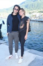 GRACE VAN PATTEN Arrives at Regina Isabella Hotel in Ischia 07/13/2019