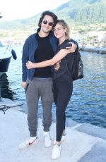 GRACE VAN PATTEN Arrives at Regina Isabella Hotel in Ischia 07/13/2019