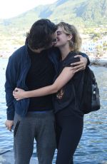 GRACE VAN PATTEN Arrives at Regina Isabella Hotel in Ischia 07/13/2019