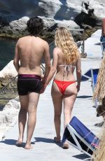 GRACE VAN PATTEN in Bikini at a Beach in Ischia 07/15/2019