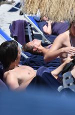 GRACE VAN PATTEN in Bikini at a Beach in Ischia 07/15/2019