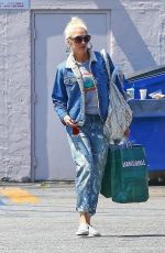GWEN STEFANI Out Shopping in Los Angeles 07/08/2019