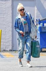 GWEN STEFANI Out Shopping in Los Angeles 07/08/2019