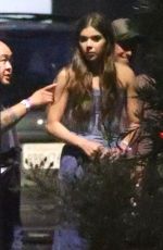 HAILEE STEINFELD Arrives at Billie Eilish Concert in Los Angeles 07/11/2019