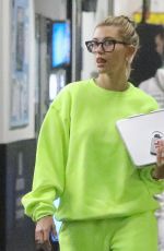 HAILEY and Justin BIEBER at a Hockey Game Practice in Los Angeles 07/02/2019