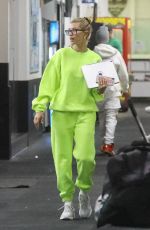 HAILEY and Justin BIEBER at a Hockey Game Practice in Los Angeles 07/02/2019