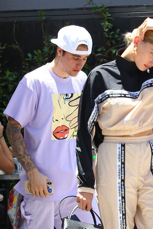 HAILEY and Justin BIEBER Heading to Zoe Church Convention in West Hollywood 07/20/2019