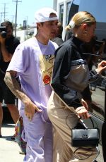 HAILEY and Justin BIEBER Heading to Zoe Church Convention in West Hollywood 07/20/2019