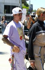HAILEY and Justin BIEBER Heading to Zoe Church Convention in West Hollywood 07/20/2019