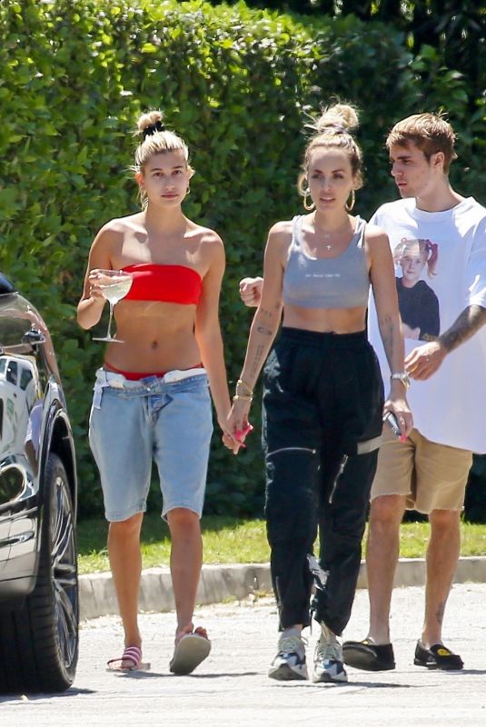 HAILEY and Justin BIEBER Out and About in Beverly Hills 07/02/2019