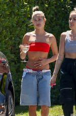 HAILEY and Justin BIEBER Out and About in Beverly Hills 07/02/2019